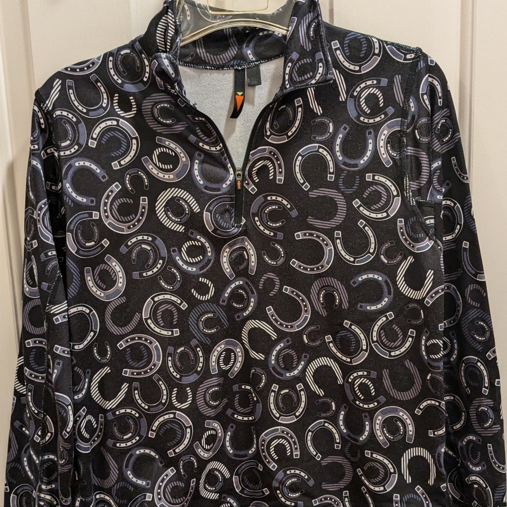 Girls extra large riding zip up